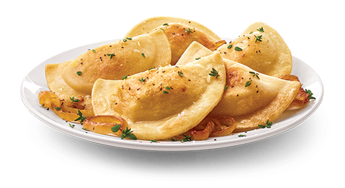 mrs. t's fried pierogies with marinara